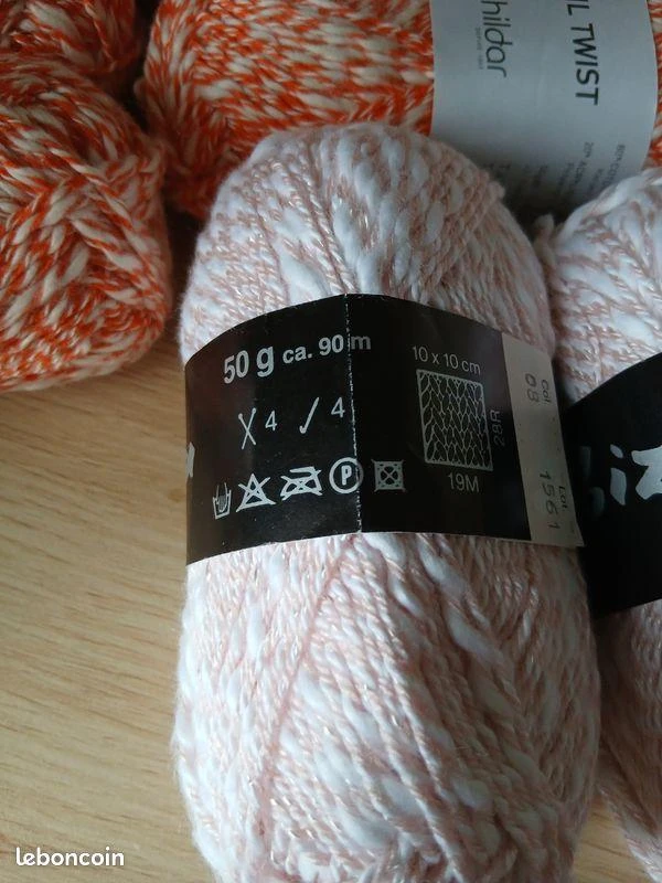 Lot of 14 balls of Phildar sevedylan yarn – photo 3